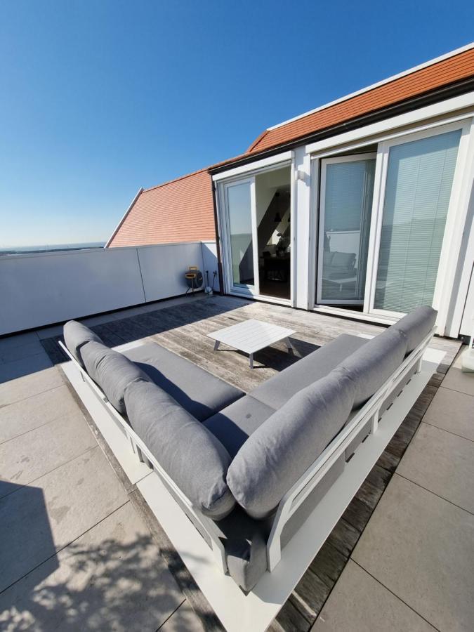 Penthouse Windkracht 10 Aan Het Strand Van Кадзанд Екстер'єр фото