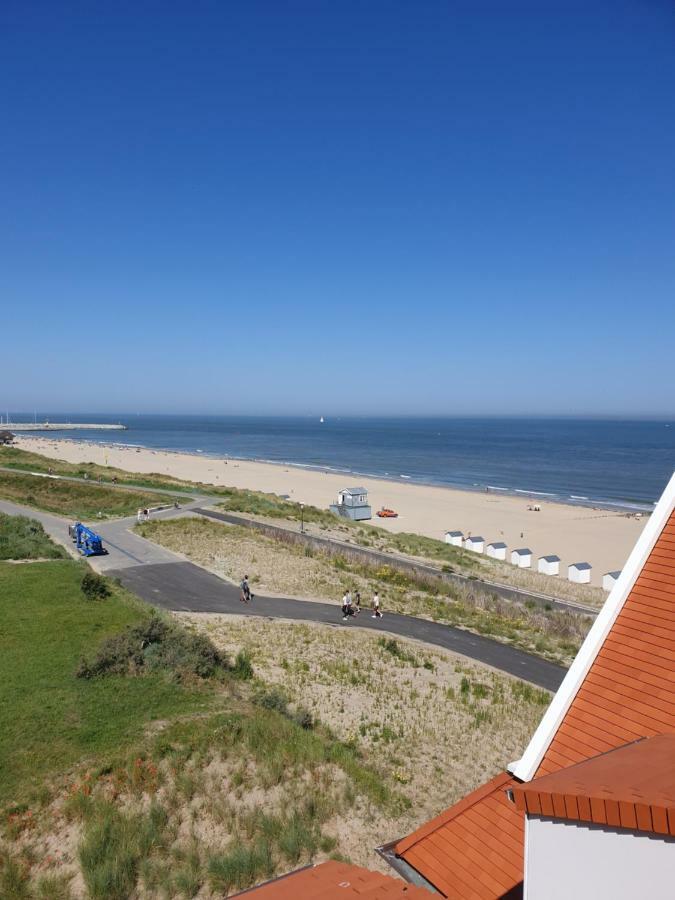 Penthouse Windkracht 10 Aan Het Strand Van Кадзанд Екстер'єр фото